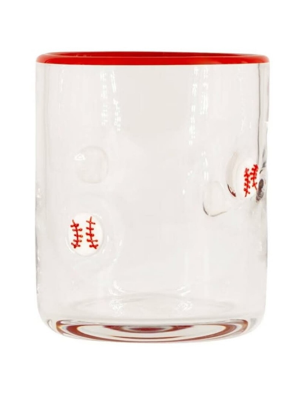 NWT Madison Home 16 fl oz Icon Glass Tumbler Baseballs
